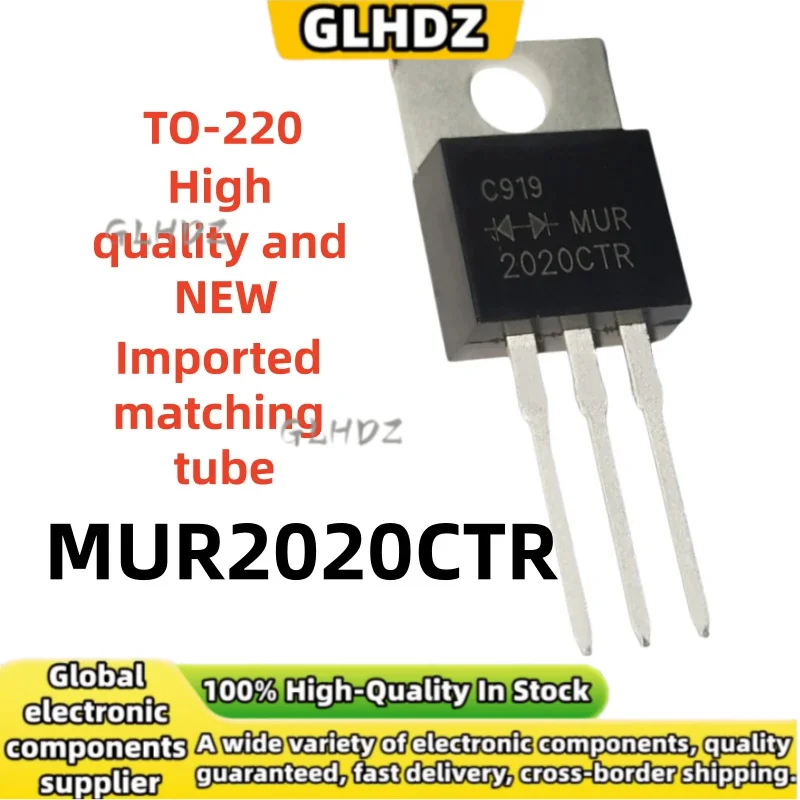 10-20-30PCS/LOT MUR2020CTR TO-220 Imported matching tube brand new in stock TO220