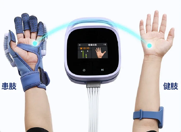 Xft Rehabilitation roboter handschuhe fünf Finger weiche intelligente bionische Roboter hand trainings handschuhe