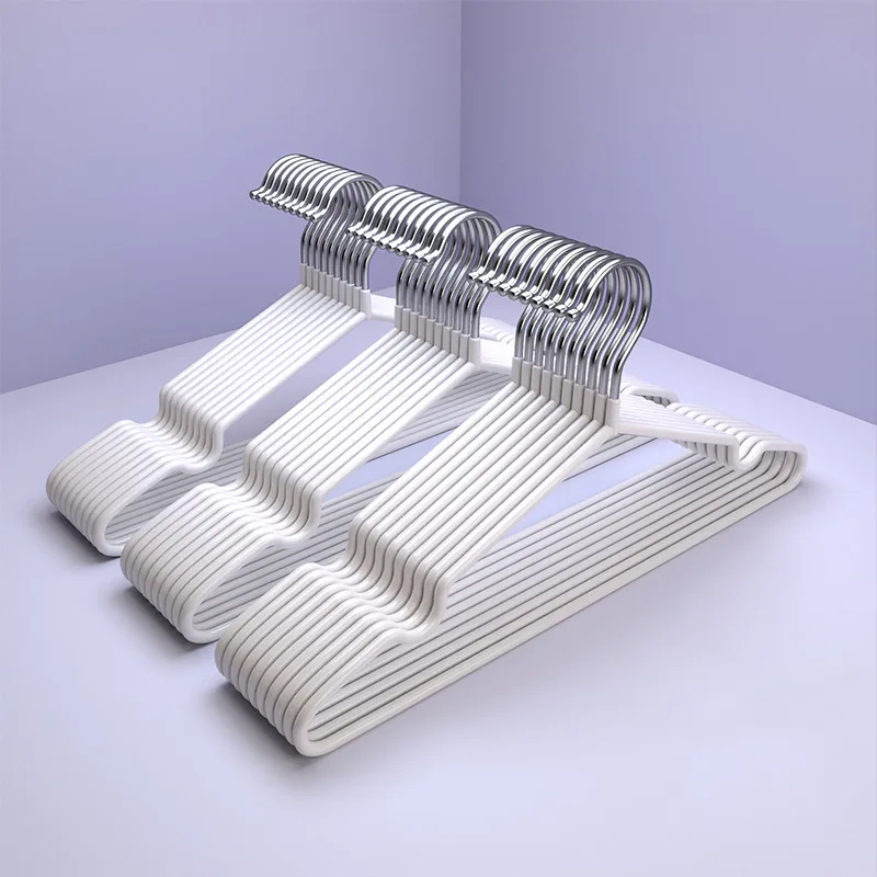 

10pcs Adult PlasticsClothe Hanging RackClothing Hanger Non-Slip Dry Portable Household Clothe Dress Organizer Closet Space Saver
