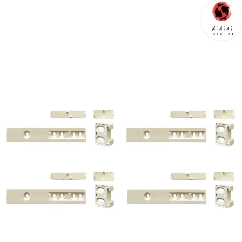 XMSJ 1Set for Electrolux/Siemens/Bosch built-in Fridge slide rail mounting kit refrigerator door sliding guide DD