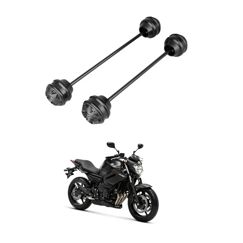 Protetor da roda dianteira para Yamaha, Eixo Fork Crash Slider, XJ6, XJ6N, XJ6S, XJ6F, 2008-2016