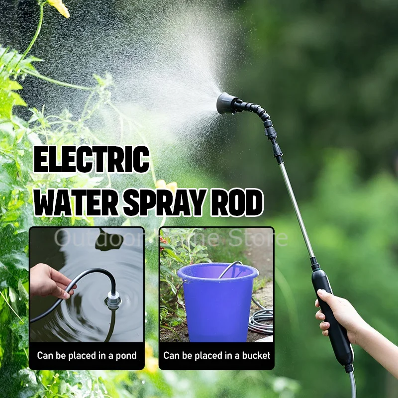 Electric Garden Sprayer Rechargeable Battery Watering Electric Sprayer Yard Plant Mister Automatic Atomization Irrigation Tool