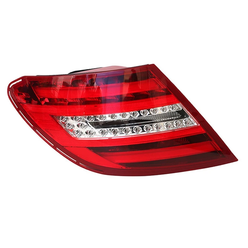 Car Combined Tail Light (LH) Replacement For Mercedes-Benz C-Class W204 C204 2007-2014 Rear Brake Light 2049060203 A2049060203