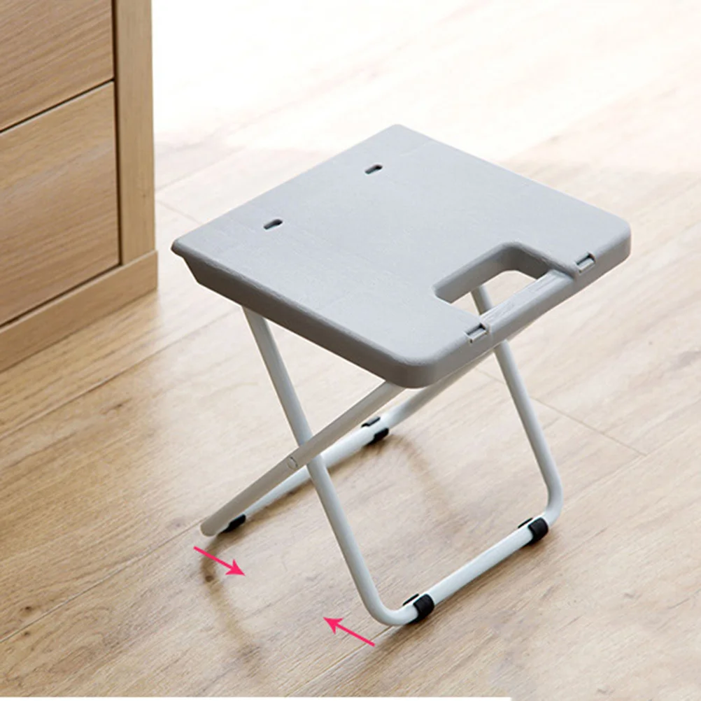 

Folding Stool Portable Lightweight Compact Design for Home Travel Outdoor Use Space Saving Foldable Seat for Train Hiking