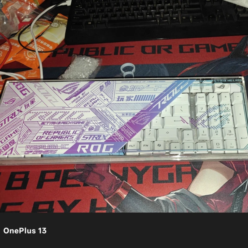 NEW Modgo Acrylic Dust Cover Keyboard for ROG Azoth Extreme Strix Scope Series Custom Be Used As A Base or Dust-proof Gamer Gift