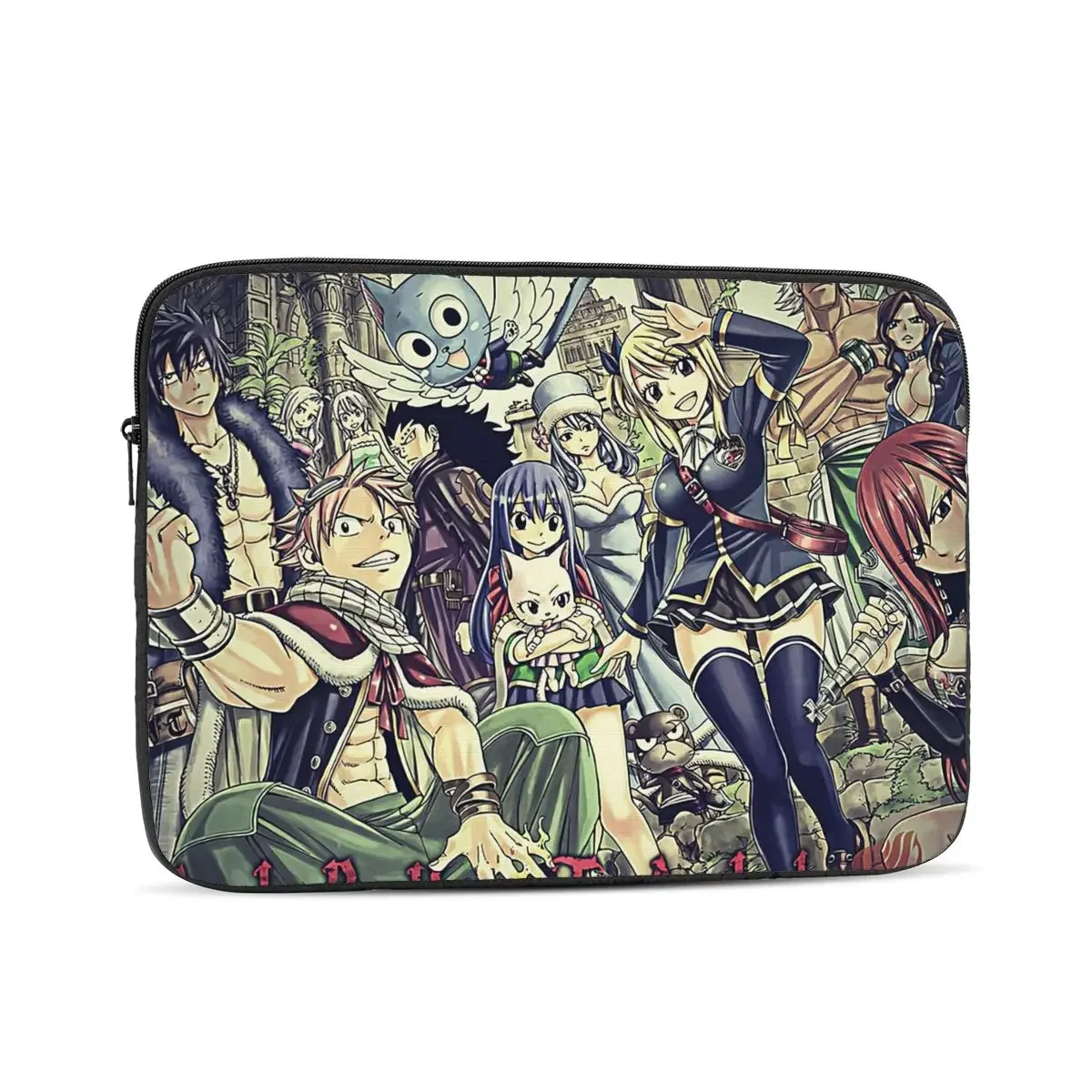 Fairy Tail Computer ipad Laptop Cover Case17 15 13 12 10 pollici Laptop Sleeve Bag Cover portatile Fundas Pouch