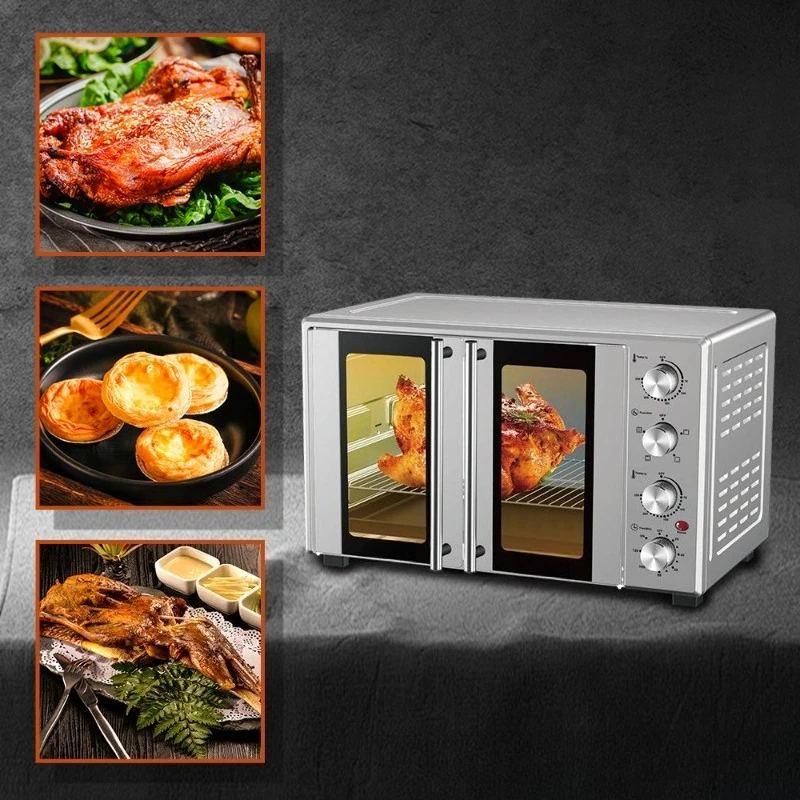 EU Plug Multifunctional Breakfast Maker, Electric Sandwich Grill For Bread Burger Steak Sausage Barbecue Household Cooking