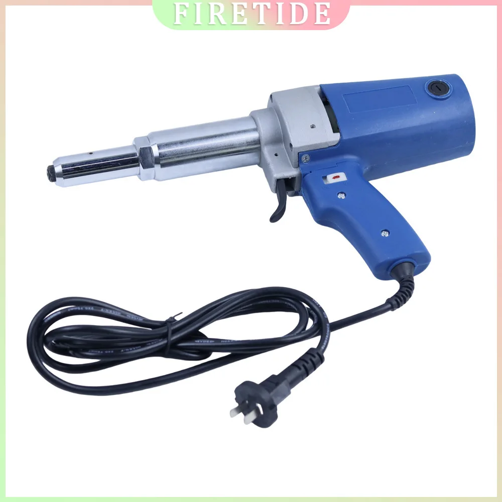

NEW Arrival P1M-SA3-5 Electric Rivet Gun 220V / 50HZ 400W Electric Riveter Gun Riveting Tool Pull Nail Gun 7000N 23MM Work Trip