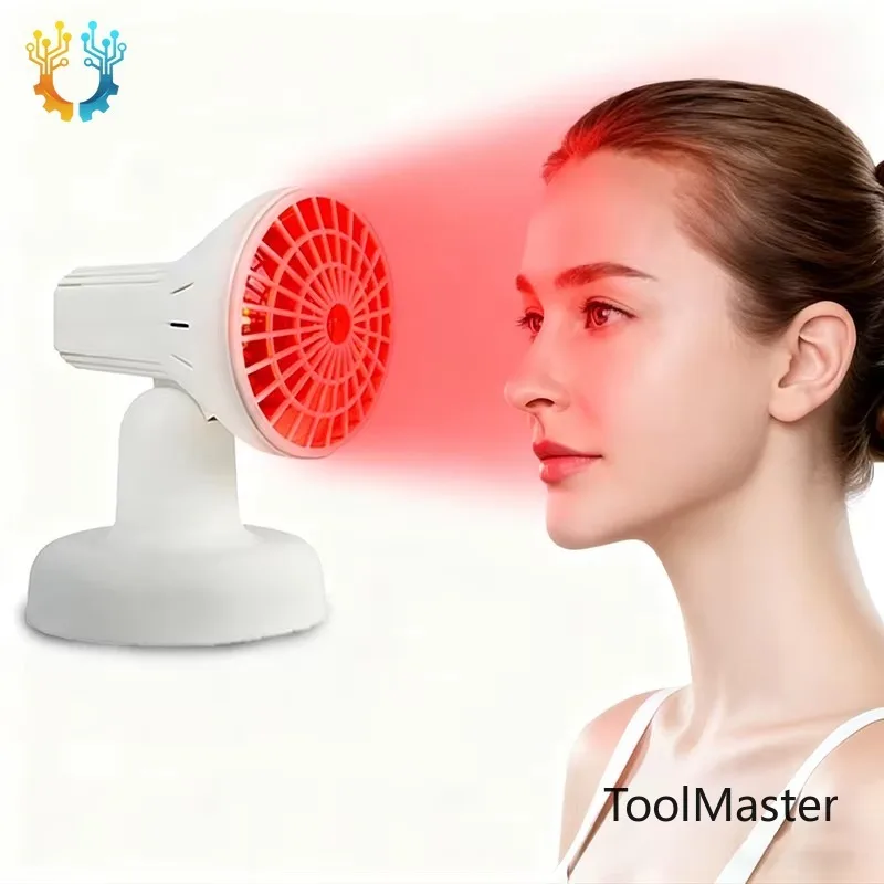 

[2026]Portable Red Light Near Infrared Lamp Mini Heating Lamp For Muscle Relaxation Pain Relief Electric Heating Intelligent Tre