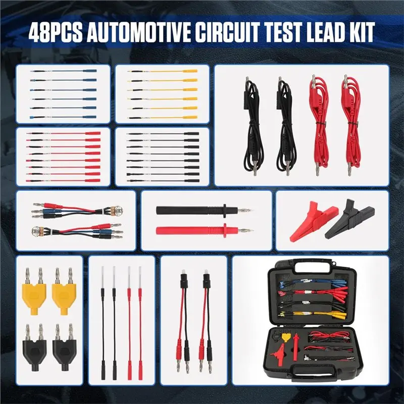 Automotive Connector Testing Line Automotive Wiring Harness Automotive Diagnostic Tools Multimeter Test Leads view 4