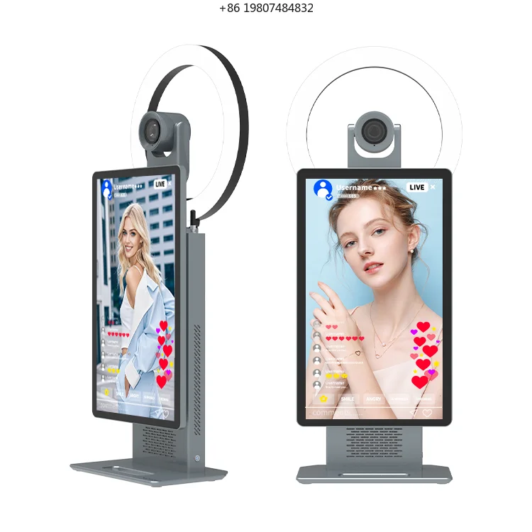 

Aliexpress HUSHIDA Hot Sale 15.6 Inch Live Streaming All in One Machine for Facebook Tiktok youtube Ins Broadcasting