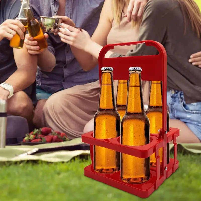 Milk Bottle Beer Rack Holder Beer Basket Wine Rack Holder Portable Beer Beverage Display Basket For Sports Fitness Cycling Gym