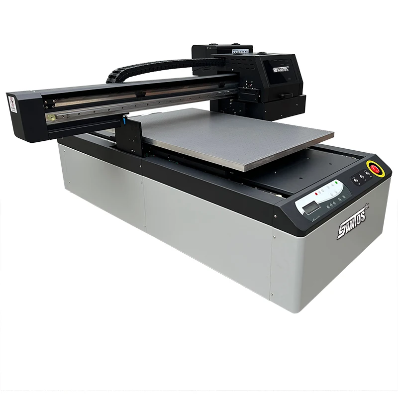 Hot New Product 6090cm Wood Metal Plastic Tube UV Printer 3D UV Led 9060 Flatbed Printer Machine