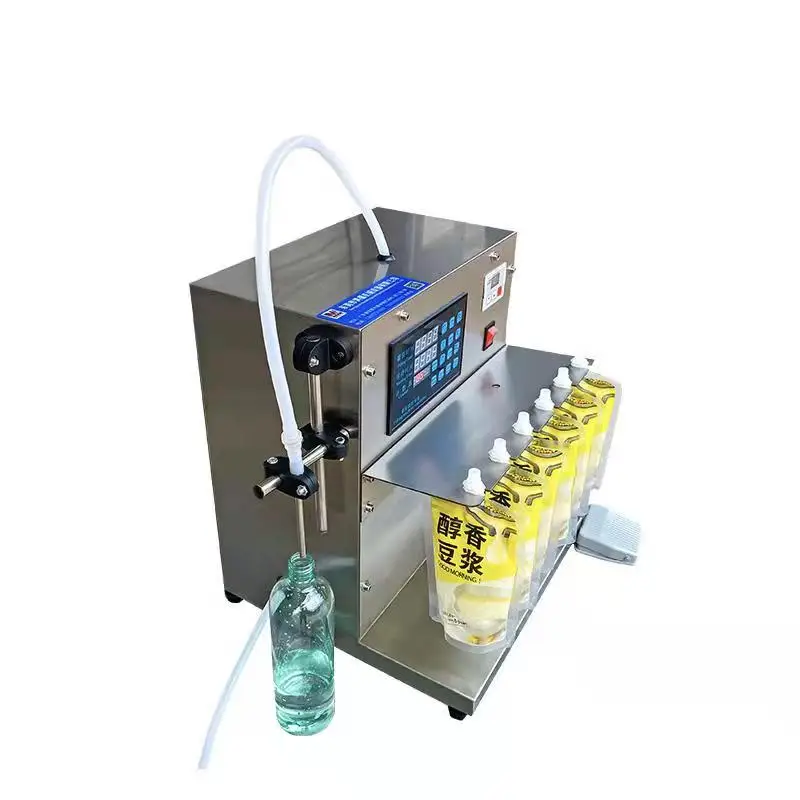 

Для полуавтоматической машины для розлива жидкого сока и молока для носика, сумки, наполнителя для вина