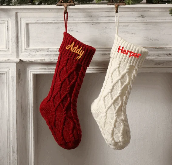 meias-de-natal-personalizadas-meias-de-natal-bordadas-personalizadas-monograma-presentes-de-natal-armazenamento-de-doces-de-malha