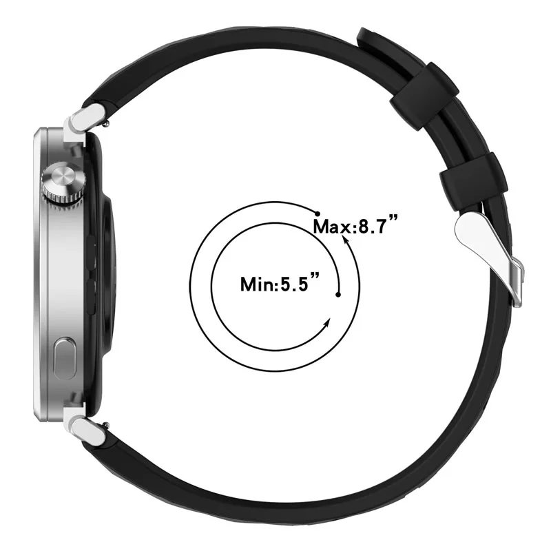 18mm Silicone Band Colorful Buckle for Huawei watch GT5 41MM Wristband For Huawei watch GT5 41MM Bracelet Accessories