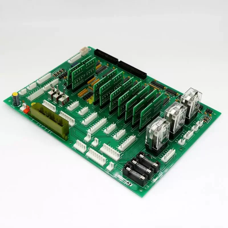 Piezas para placa principal de ascensor Shanghai Hyundai STVF5 TCB-3 204C2467 H22 (CH) placa de relé de gabinete de control 7