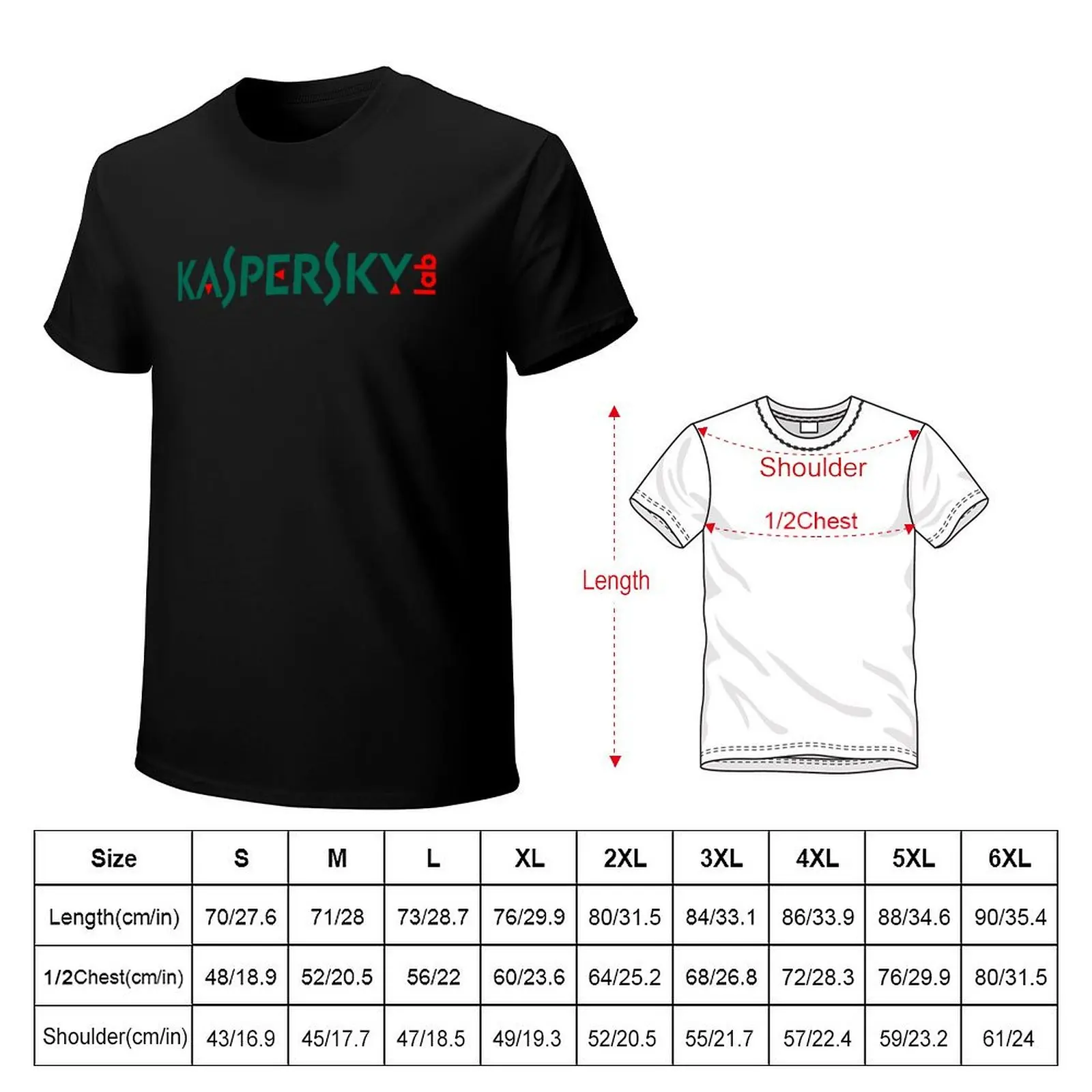 Kaspersky Lab T-Shirt new gifts and t-shirts street wear baggy shirts men clothes