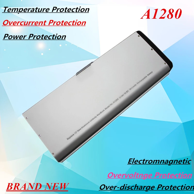 

A1280 Battery for Apple MacBook 13" Aluminum Unibody Late 2008 A1278 (EMC 2254) MB466 MB467 Series
