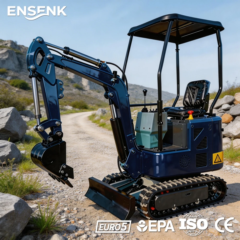 

2.0Ton Mini Excavator With Attachments Construction Equipment For Giardino Koparka Hydraulique EPA/Euro 5 CE
