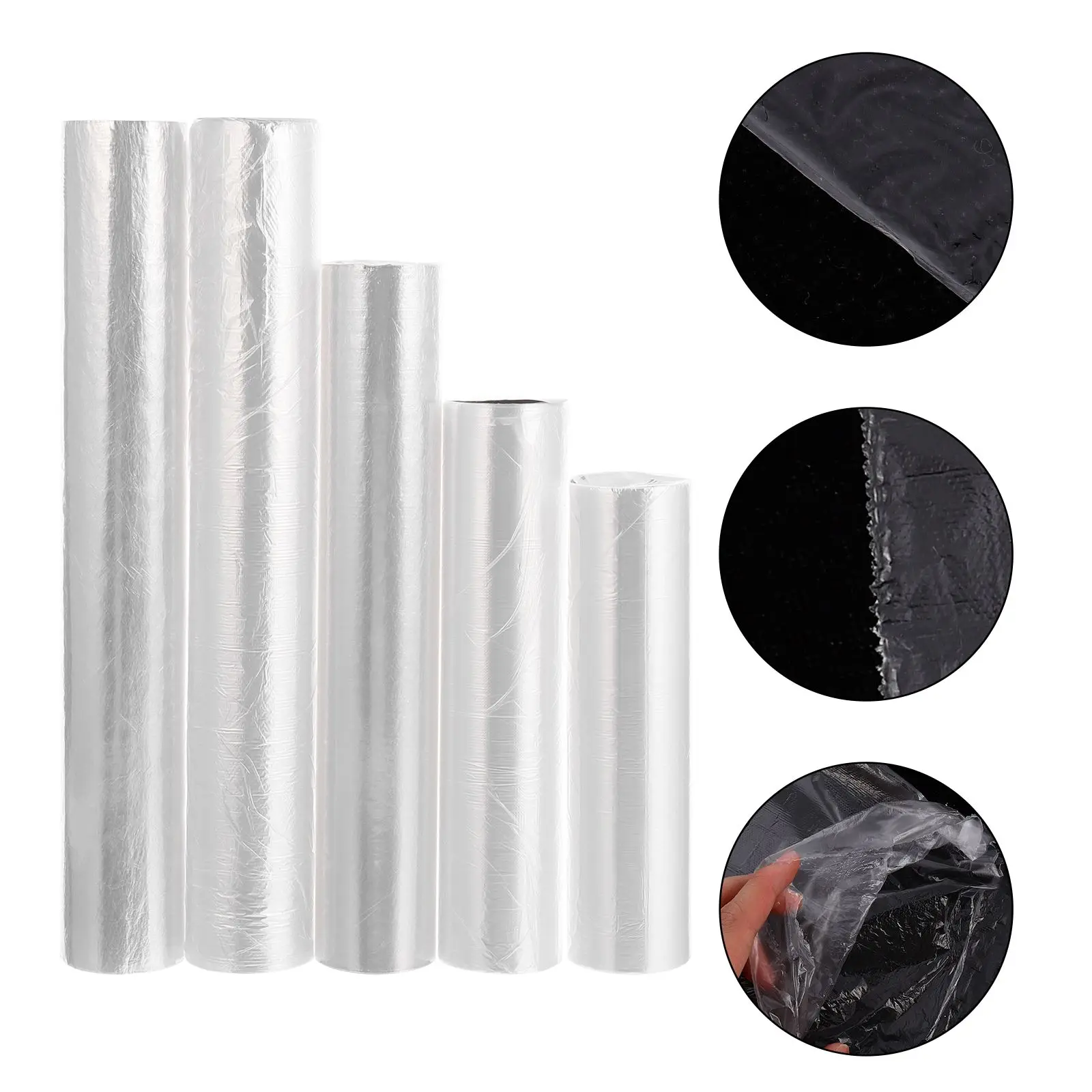 

5 Rolls Food Preservation Bags Vacuum Food Sealer Bags Food Storage Bags Food Resealable Vacuum Sealer Bags Storage New 2025