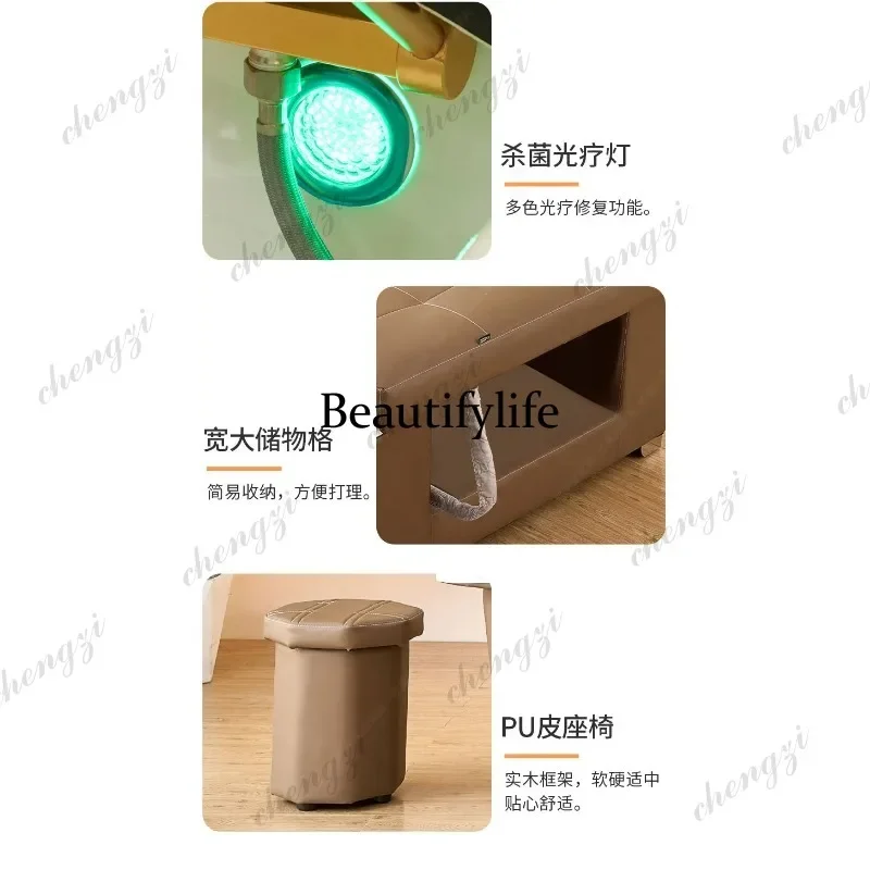 

BBB High-end Hair Salon Shampoo Chairs Water Cycle Lie Flat Thai Comfort Shampoo Chairs Hairdressing Fumigation