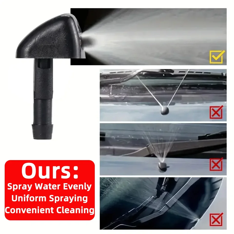 2PCS Front Windshield Washer Nozzle Fit For Suzuki Swift Alto SX4