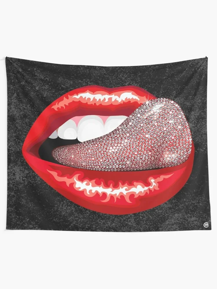 Precious Tongue Tapestry Aesthetic Room Decor Decoration Room Aesthetic Decoration Wall Decor Hanging Tapestry