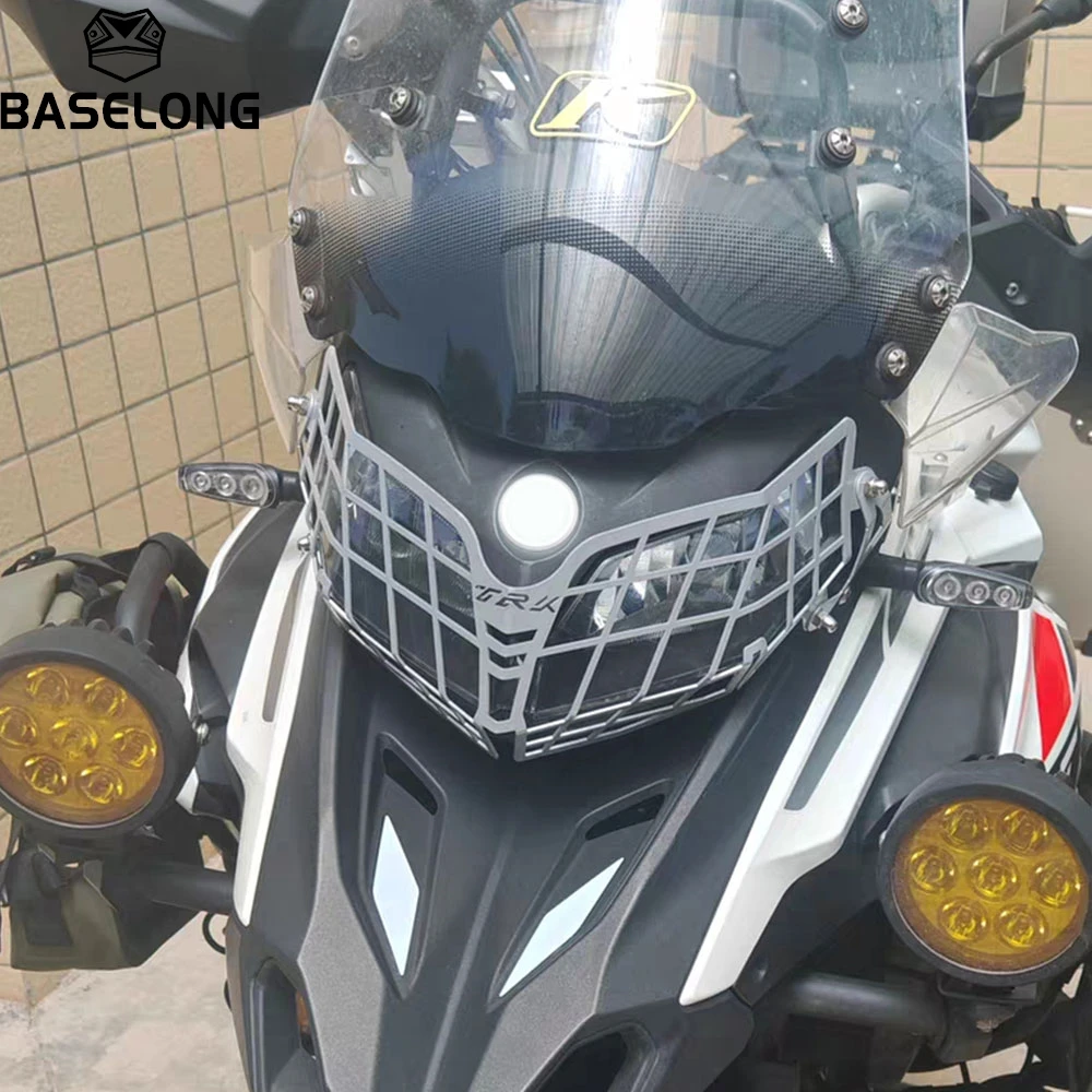 

For Benelli TRK502 TRK502X TRK 502 502X 2018-2019-2020-2021-2022-2023-2024-2025-2026 Motorcycle Headlight Guard Cover Protector