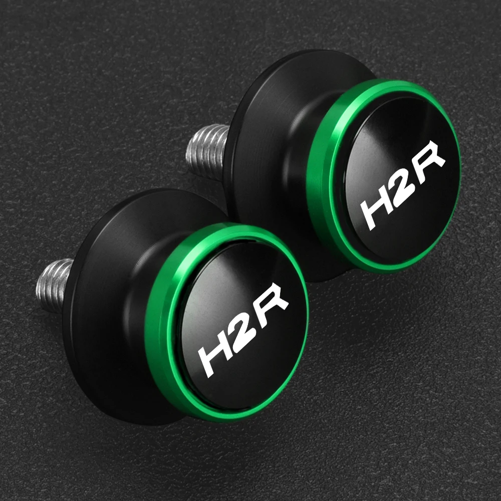 

For KAWASAKI H2 H2R 2015-2016 H2 R Motorcycles H2 R H2 H2R 2015-2016 Accessible 8MM Swingarm Spools Rear Stand Screws Sliders