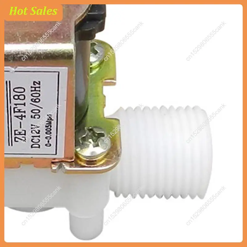 

AA05 5X 12V 1/2Inch N/C Пластиковый электрический электромагнитный клапан Магнитный Вода Воздух Нормально закрытый