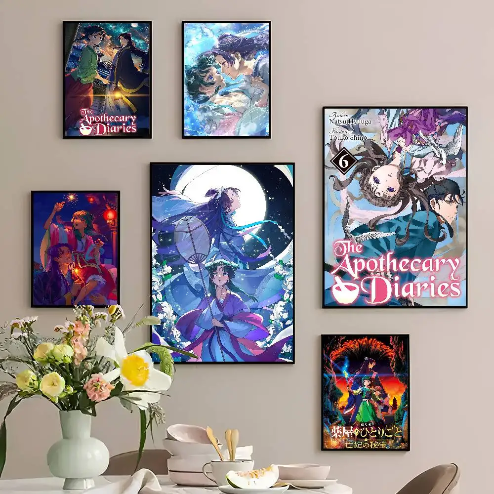 Anime The A-Apothecary D-Diaries Good Quality Prints and Posters Waterproof Paper Sticker Coffee House Bar Posters Wall Stickers