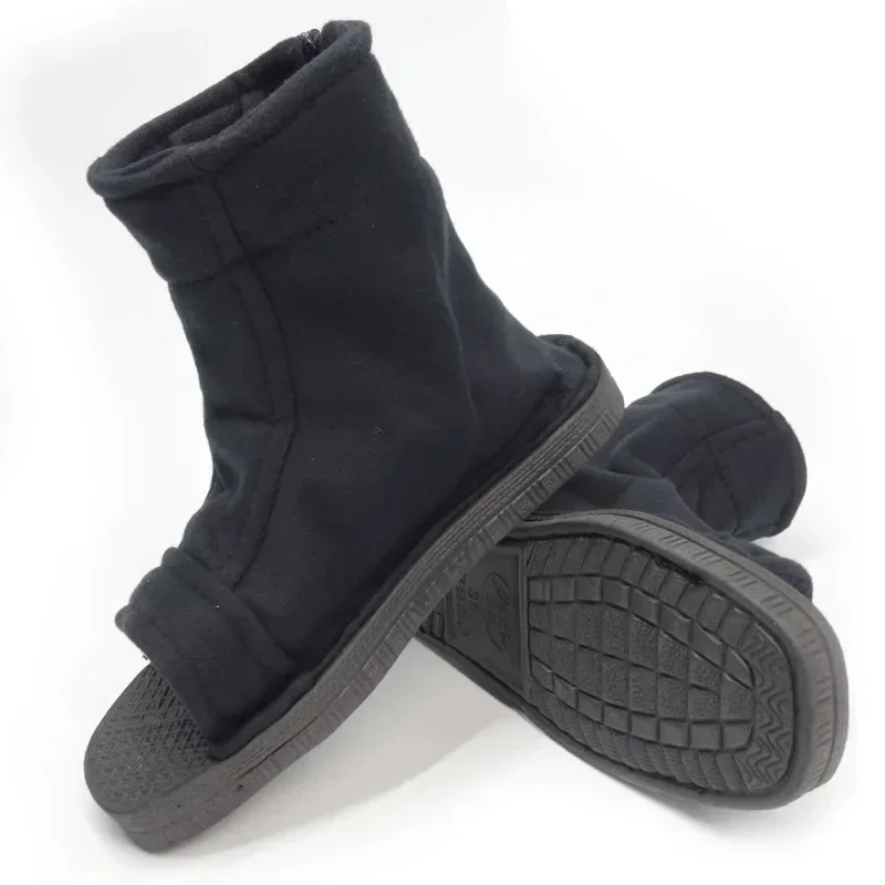 Anime Cosplay Props Shoes Boots Uzumaki Kakashi Itachi Sakura Sasuke Men Women Black Sandals Halloween Christmas OOASM3