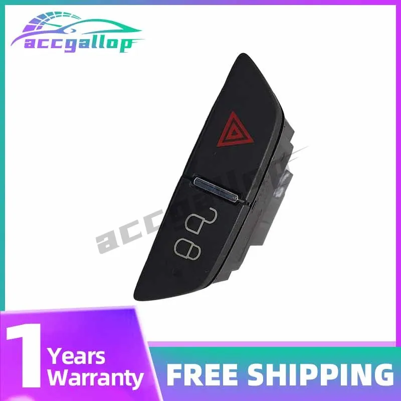 

BM5T13A350AA Car Lock Unlock Button Hazard Emergency Flashing Warning Light Switch For Ford Focus MK3 2012-2015 SYNC 2 3