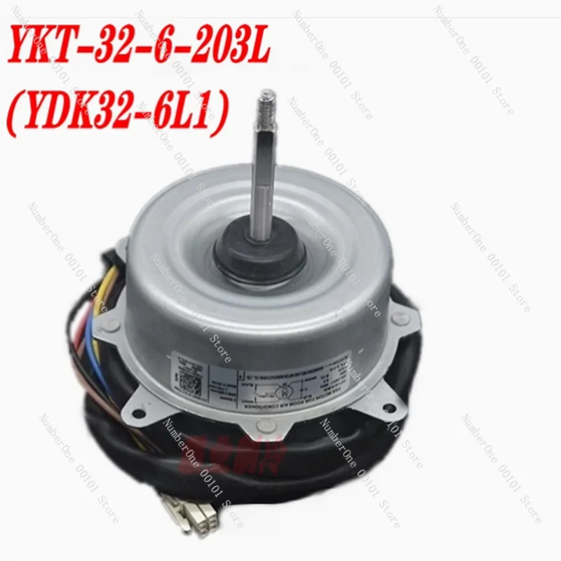 Suitable for air conditioner, outdoor unit, fan, motor, motor YKT-32-6-203L, YDK-32A-6