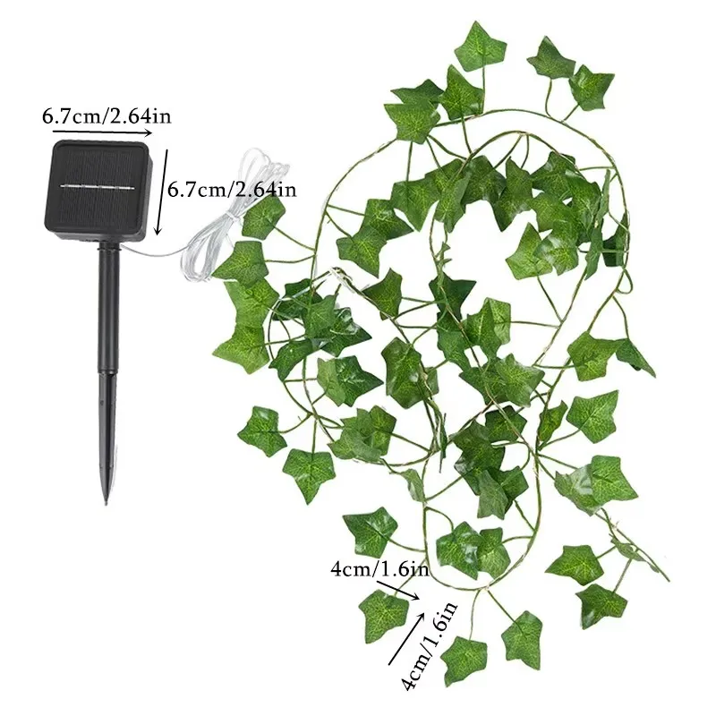 Outdoor Holiday Light Garland for Garden 2025 Ramadan Decoration Christmas Wedding LED Fairy Light Solar Sunflower Light String