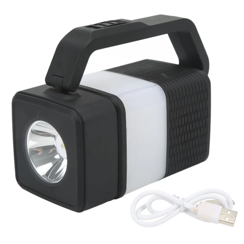LED Camping Lantern With Bluetooth Speaker 3 In 1 USB Rechargeable LED Lantern Flashlight For Emergency