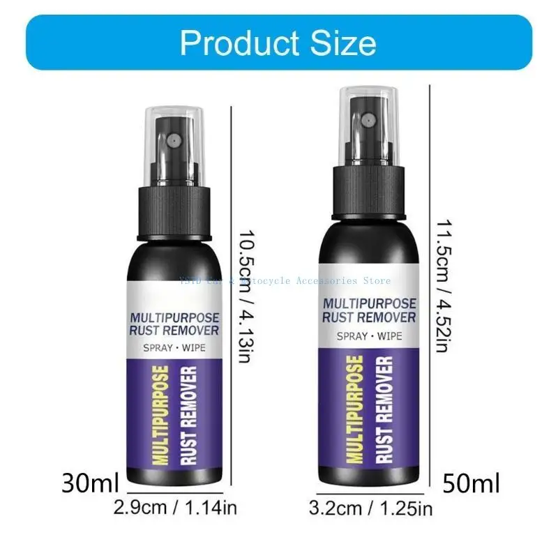 L5BC Perawatan Karat Derusting Hub Roda Agen Konverter Karat 50Ml/30Ml Agen Penghilang Karat Penghilang Karat