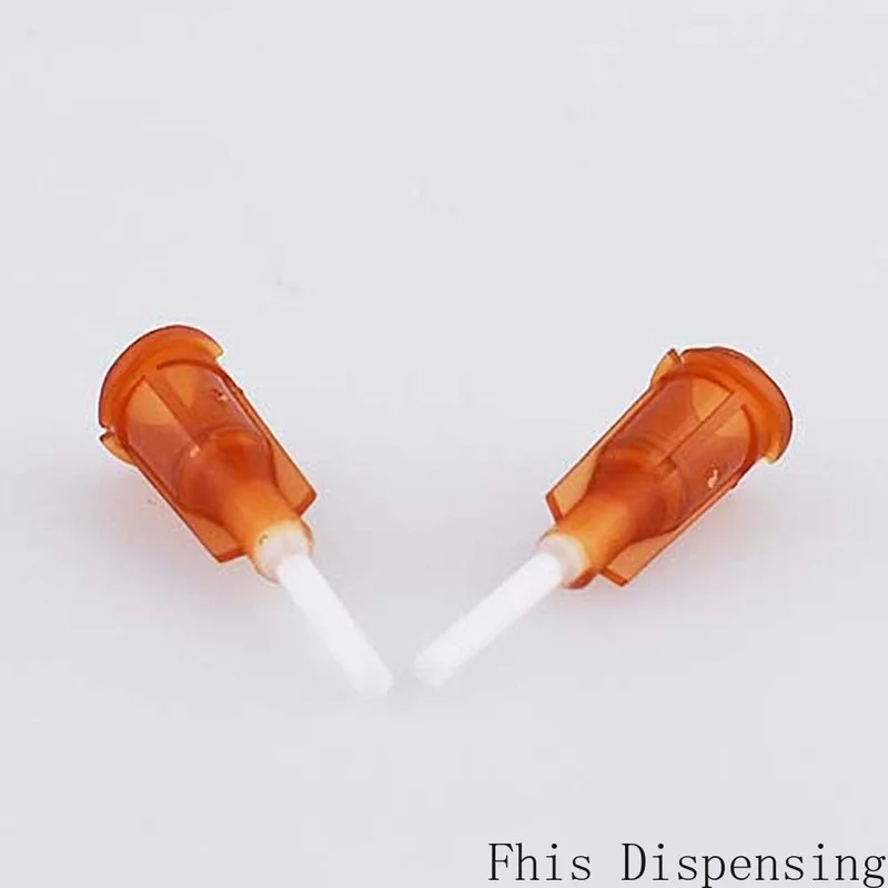 0.5 بوصة 15 جرام PP إبرة مرنة الغراء الاستغناء إبرة أنبوب طول 12.7 مللي متر حزمة من 20