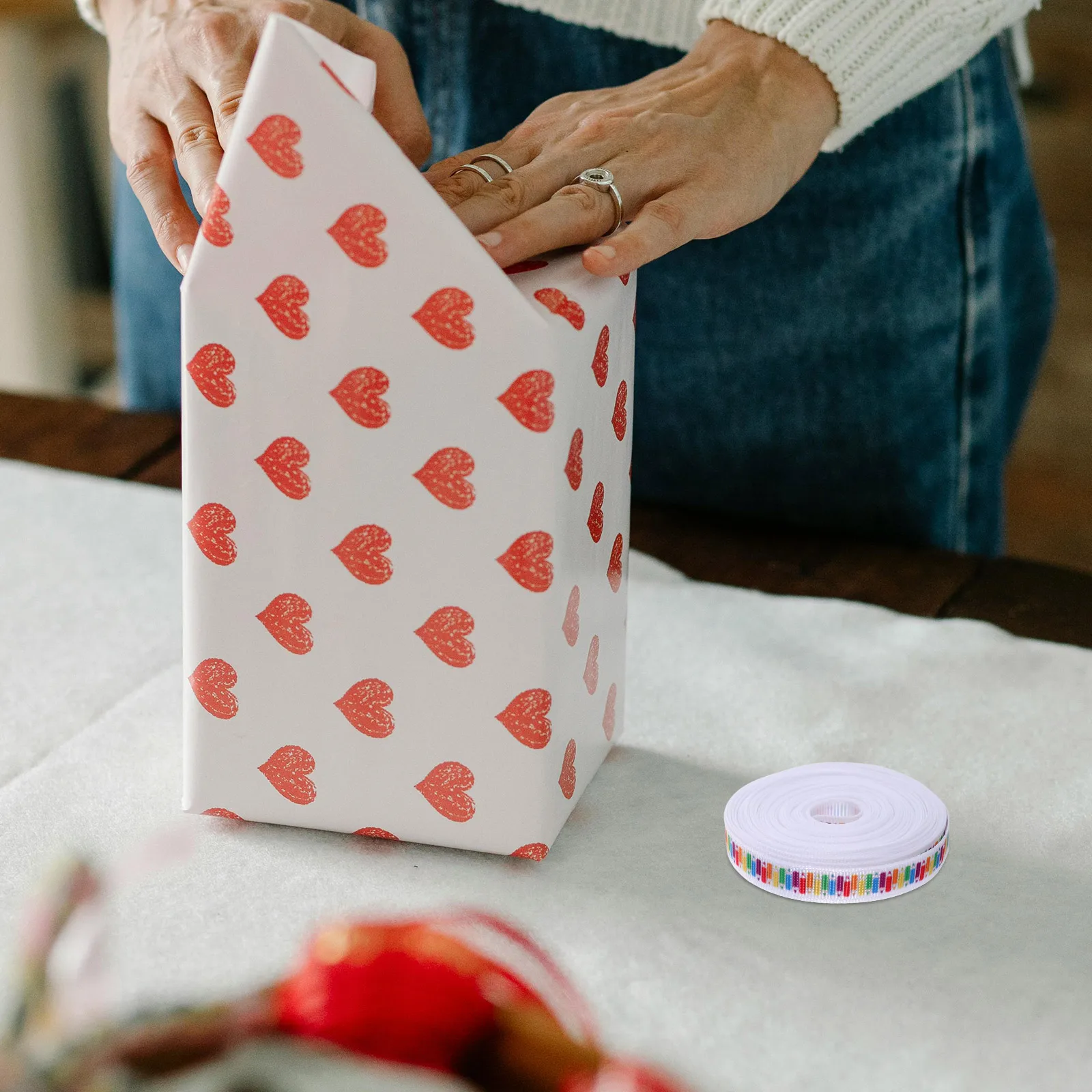 

School Ribbon Classroom Decor Decorative Back to Ribbons Graduation Strap Wired