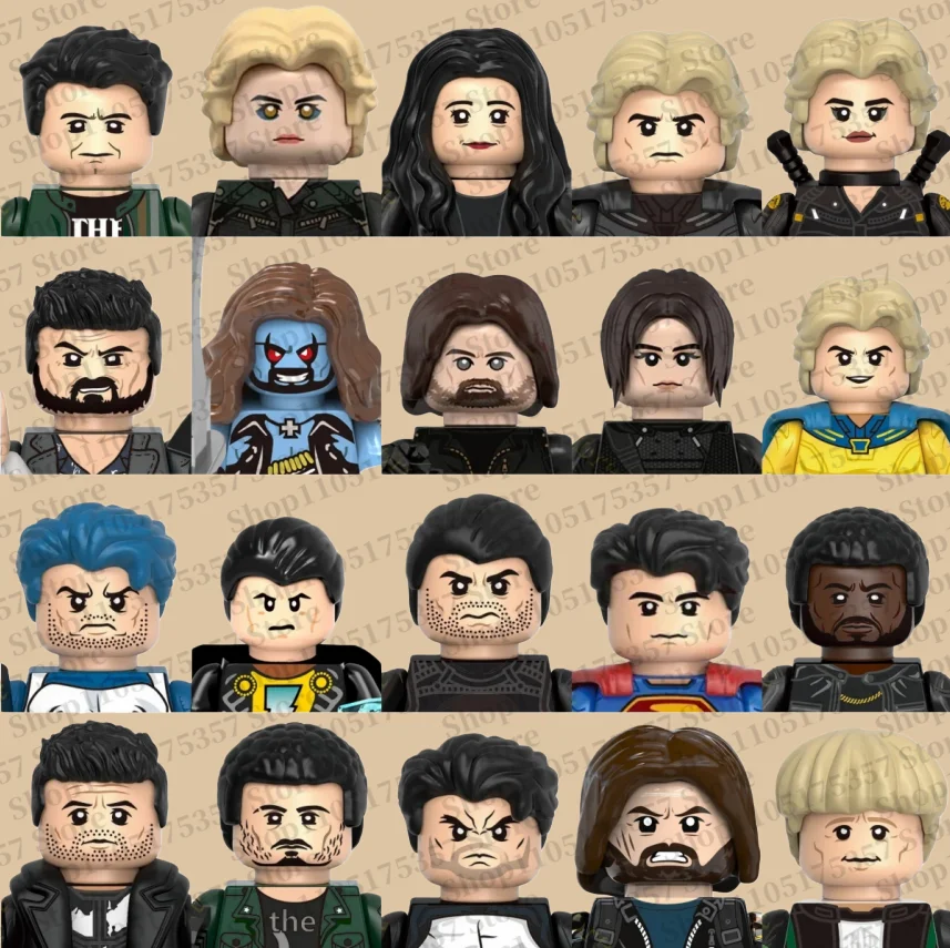 

3D models DIY building blocks Children's brick Disney Super toys Hero popular educational toys holiday parties Christmas gifts