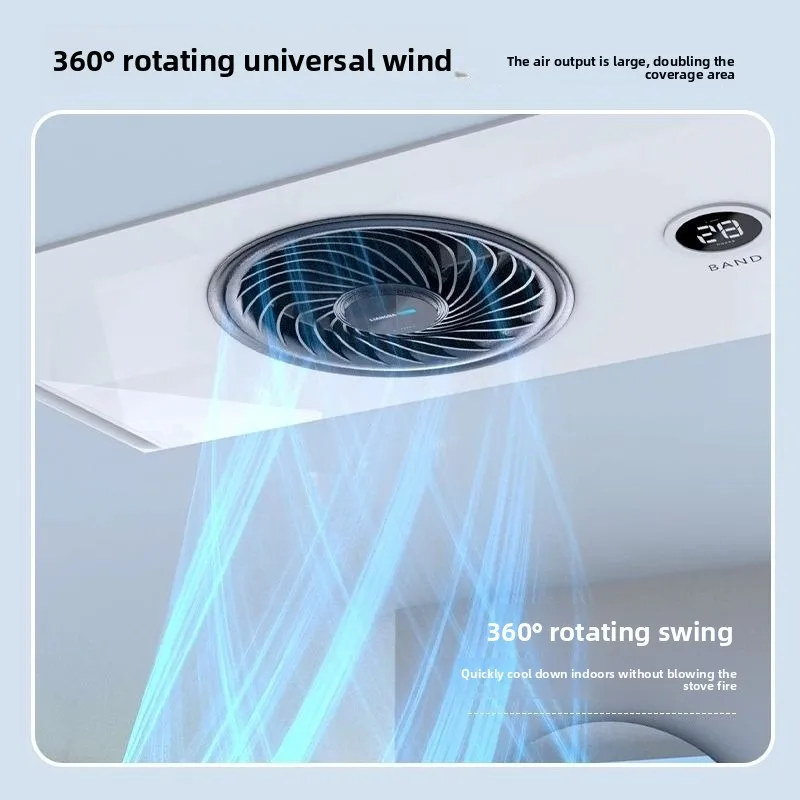Embedded lighting ventilation machine Integrated ceiling electric fan Cooler