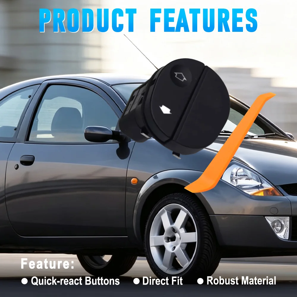 Front Right Power Window Control Switch  Button 96FG14529AC, 96FG14529AD For Ford Ka Fiesta Fusion Puma Transit Tourneo