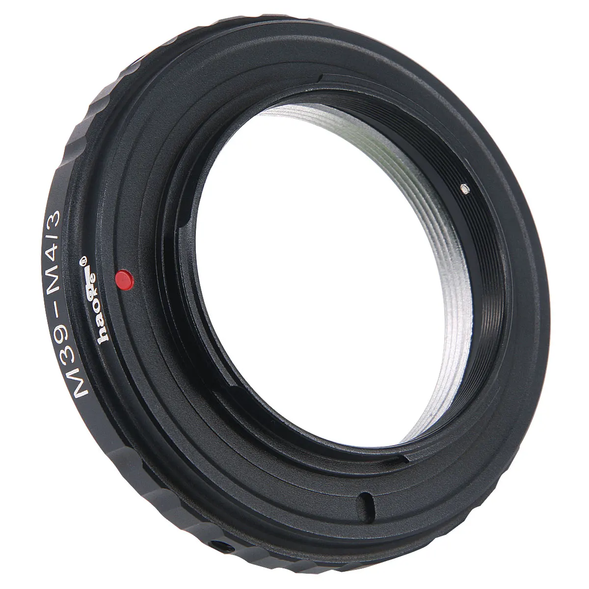 Haoge Manual Lens Mount Adapter for 39mm M39 Mount Lens to Olympus and Panasonic Micro Four Thirds MFT M4/3 M43 Mount Camera