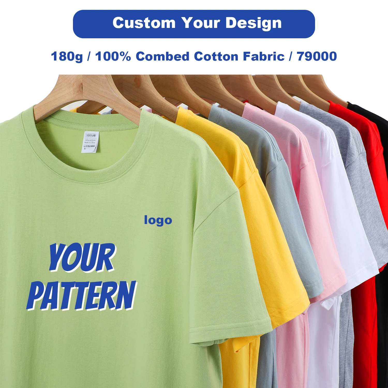 Customized High-Quality Combed Cotton Straight Version Unisex T- shirt for Both men and Women Birthday Party Clothes Workclothes