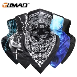 Gaiter Tactical Neck para Homens e Mulheres, Cachecol de Tubo, Ciclismo, Caminhada, Caça, Corrida, Pesca, Esportes, Bandana, Verão, Cover Triangle Face Mask