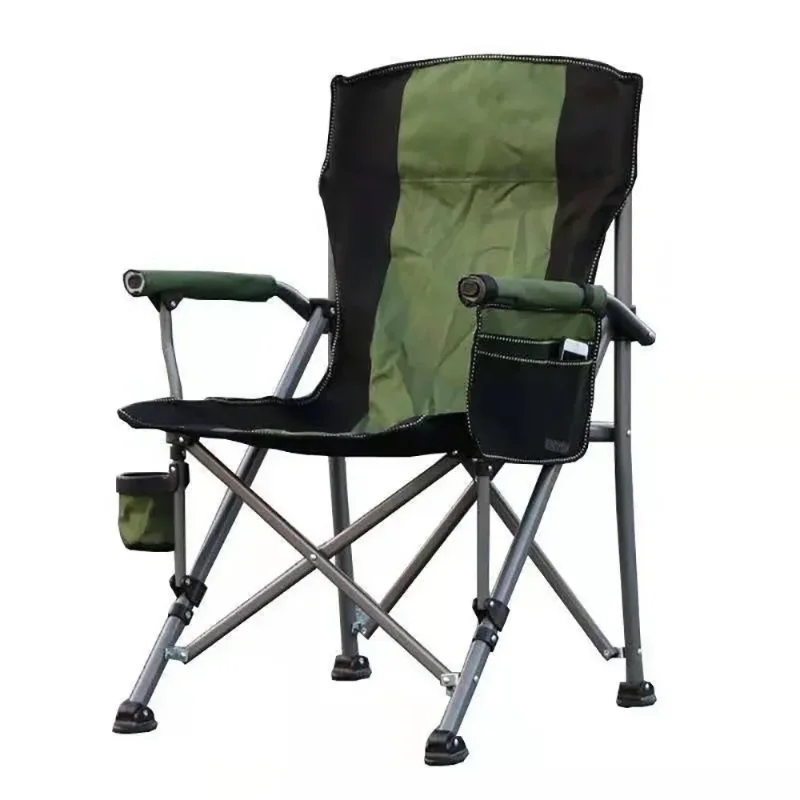 Foldable Outdoor Folding Camping Chair Camping Furniture Portable Light Barbecue Fishing Beach