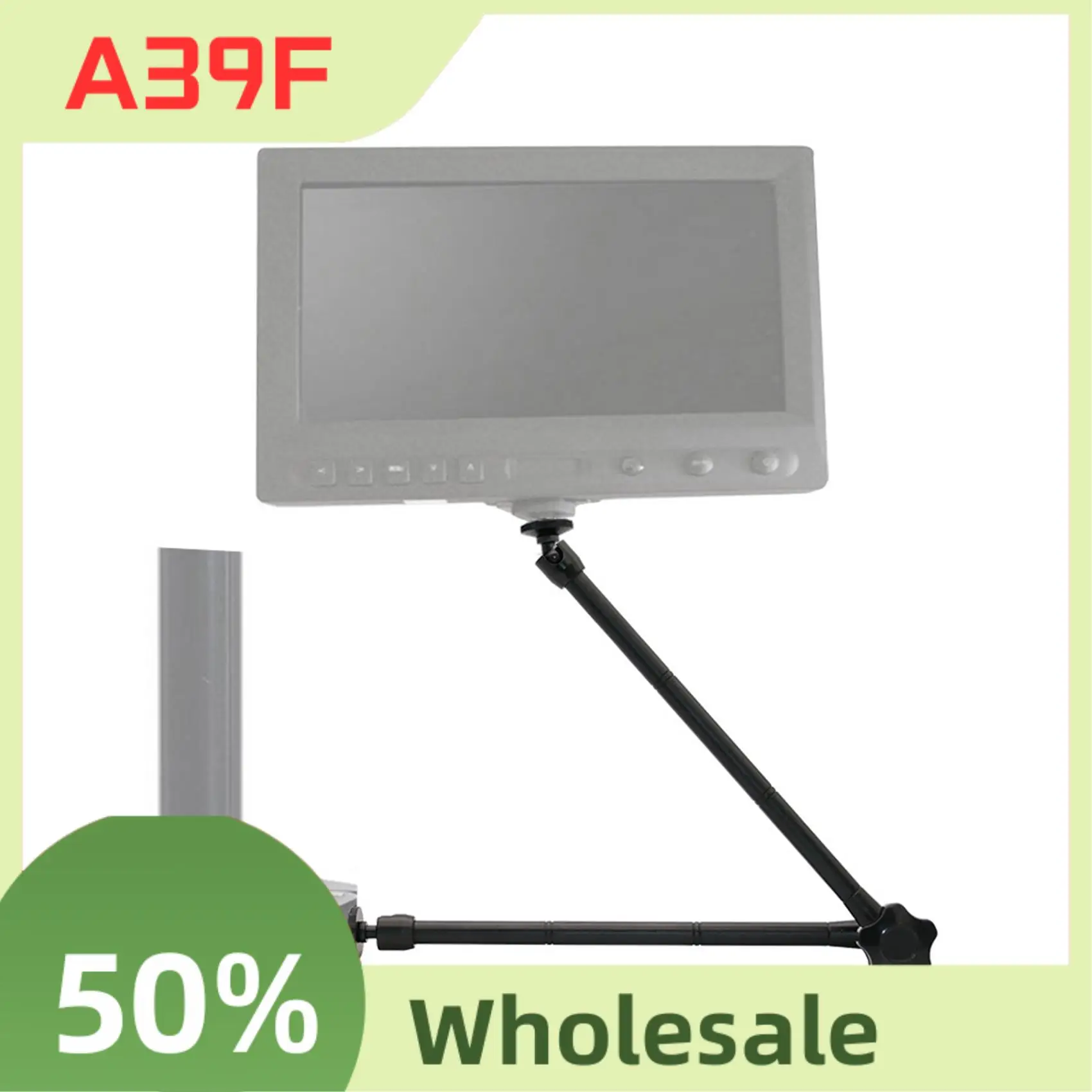 

T86C NEW 1 Pcs 20Inch Adjustable Articulating Friction Magic Arm & 1 Pcs DSLR Ball Head Shoe Mount Camera Ball Mount Clamp