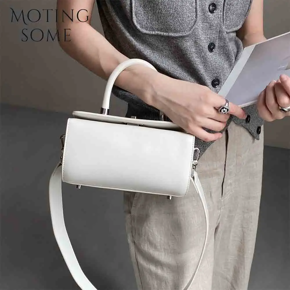 Motingsome Chic Box Bag 2024 New Designer Bags Luxury Woman Handbag Crossbody Shoulder Messenger Tote Purse Mini Tote Fashion