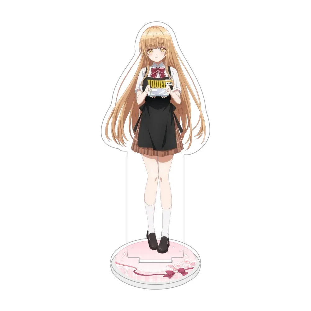 Anime The Angel Next Door Spoils Me Rotten 15cm Acrylic keychain Stand Shiina Mahiru Desktop Ornament Collectible Fans Gift